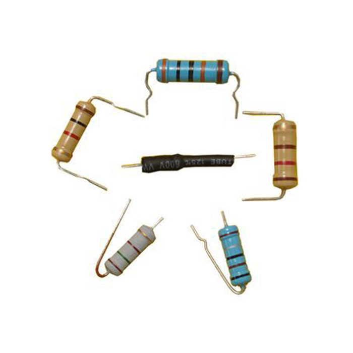 Square Thick Film Metal Glaze Coated Resistor For Led