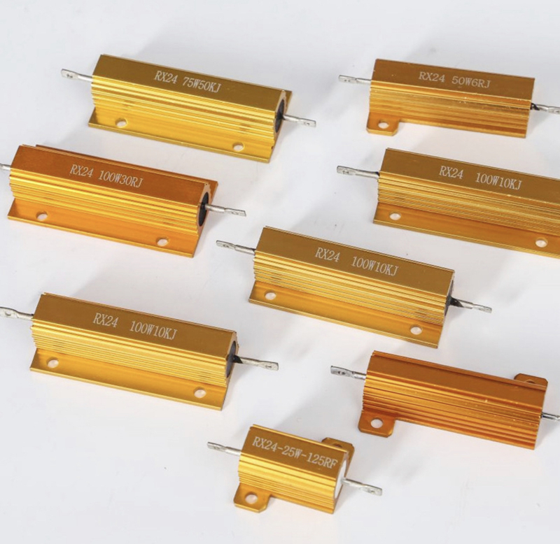 RX24 5W 10W 20W 25W 30W 50W 500W 0.01% rotary variable power resistor