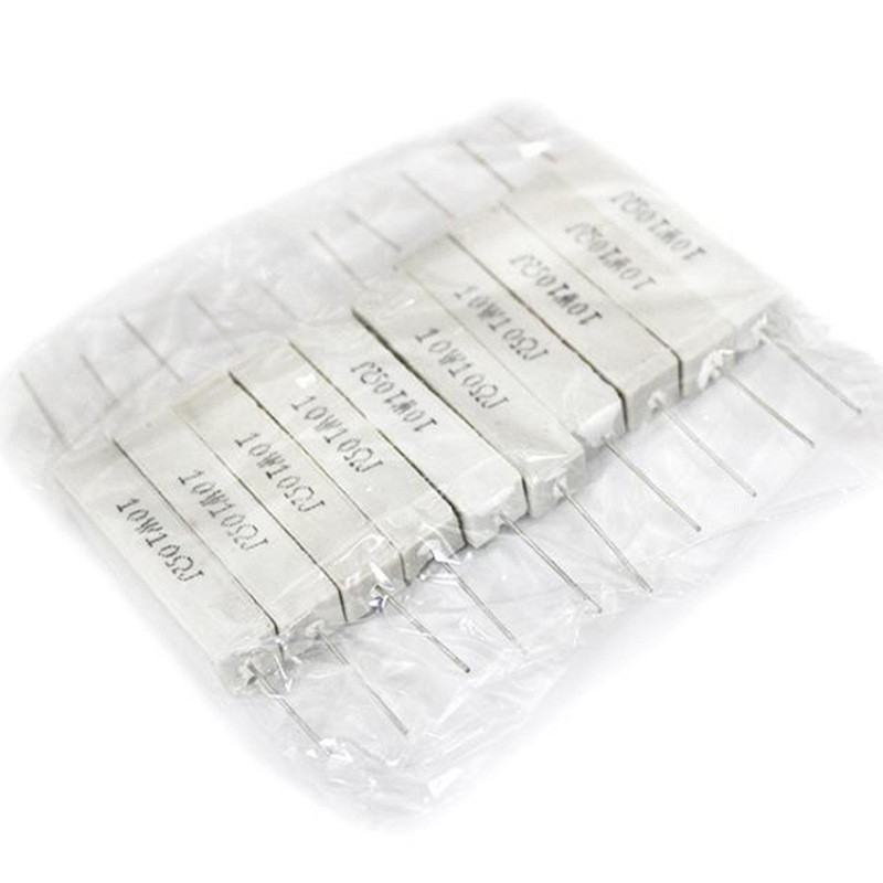 SQP 5w Horizontal Ceramic Cement Resistor White Color 
