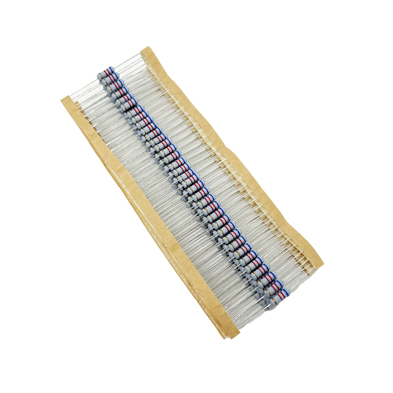 Electronic Devices High Overload Aluminium Oxide Metal Glaze Coated Resistor