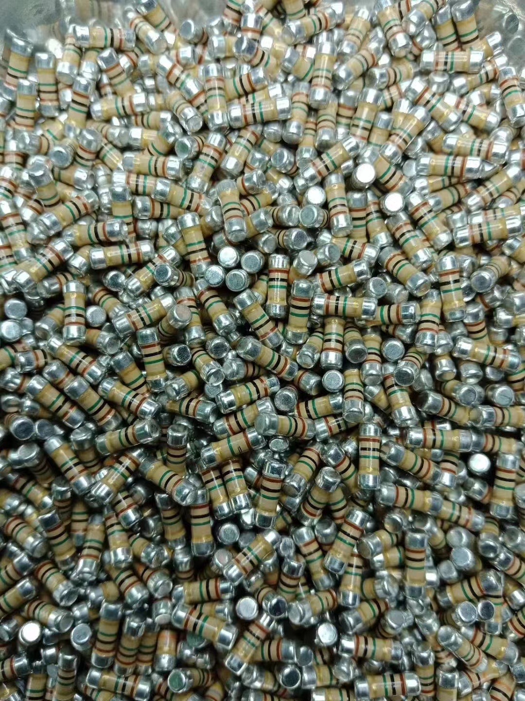 SMD MELF Resistor 0204 0207 0309 0411 06171K 2K 240R 470K 80.6K 1% Color Ring Resistor Metal Film Precision Resistor