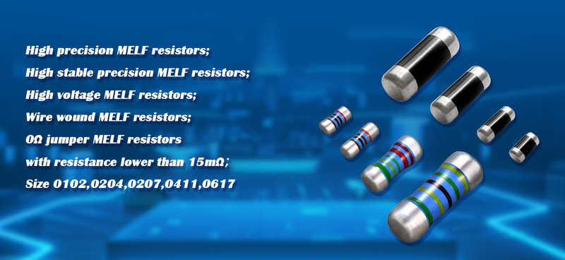 Industrial High Power Columnar Melf Resistor