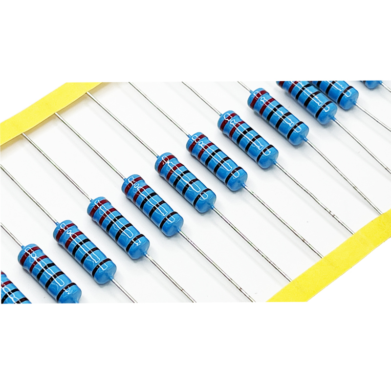 Green Protective Good Insulation Metal Glaze Coated Resistor
