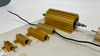 RX24 5W 10W 50W Gold Aluminum Housed Wirewound Power Resistor power resistor dynamic braking resistor