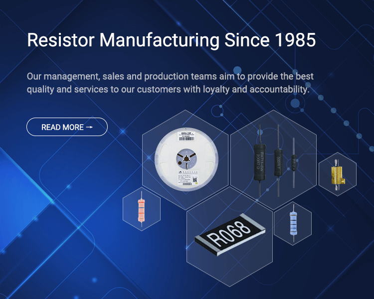 Plug-in Metal Film Stable Through-hole Resistor