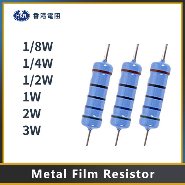 1% low noise Audio metal film resistor