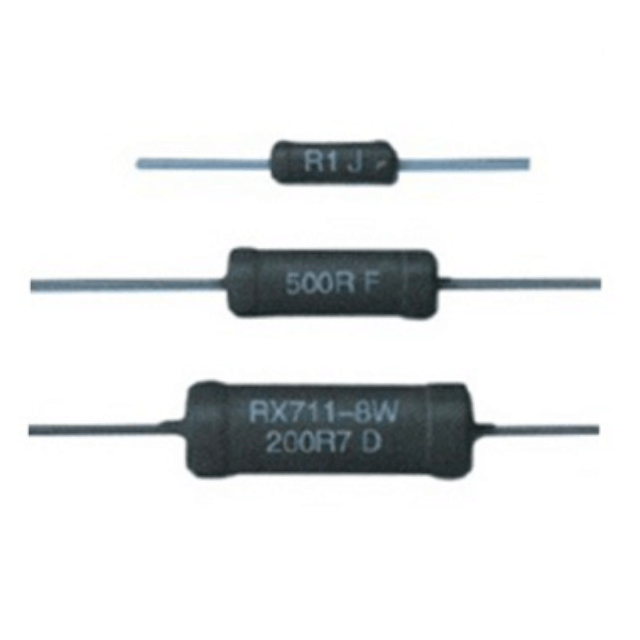 resistor manufacturer HKR through hole type power wirewound resistor 