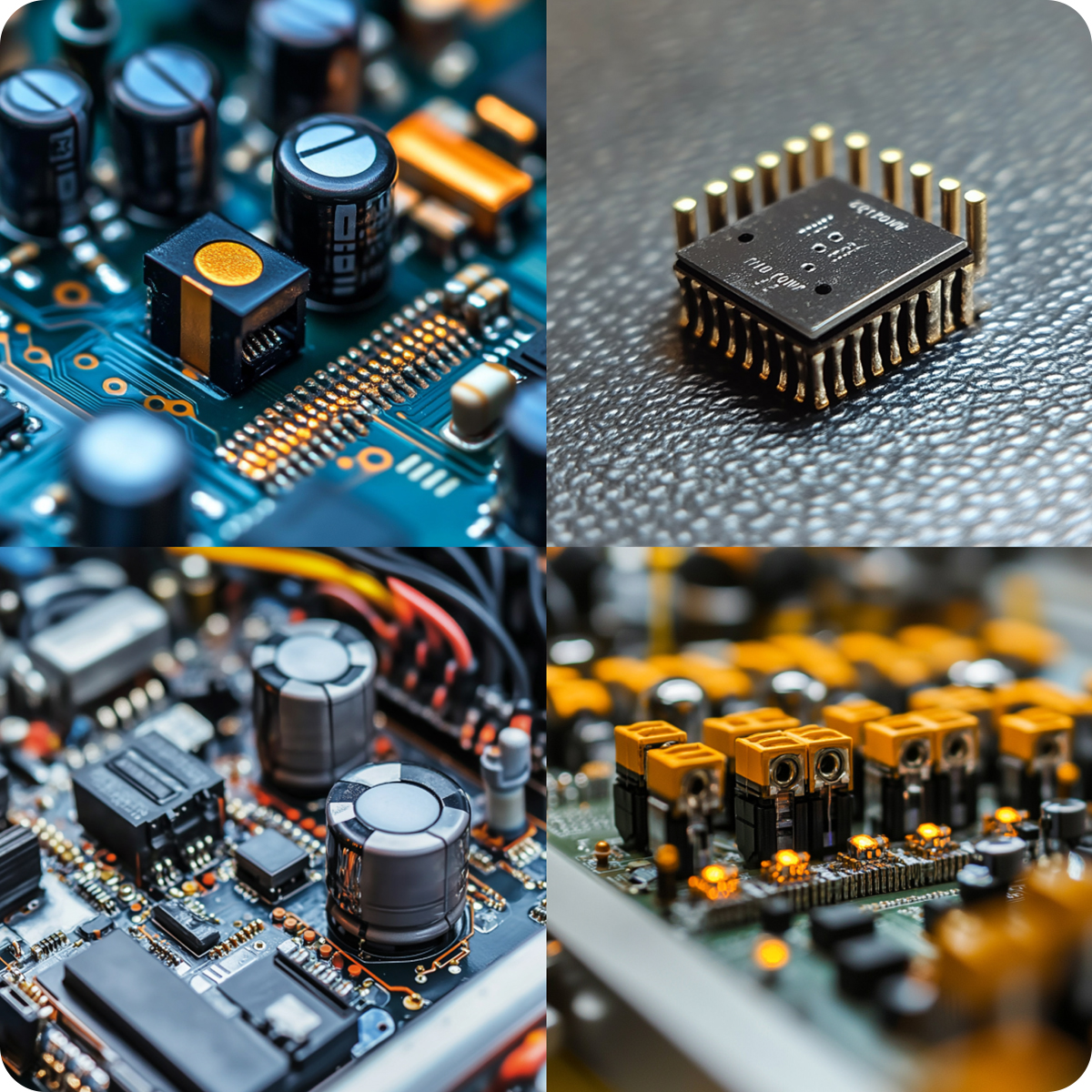Blue Ceramic Protective Metal Glaze Coated Resistor