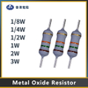 Variable 1W Metal oxide film fixed resistor for Telecommunications