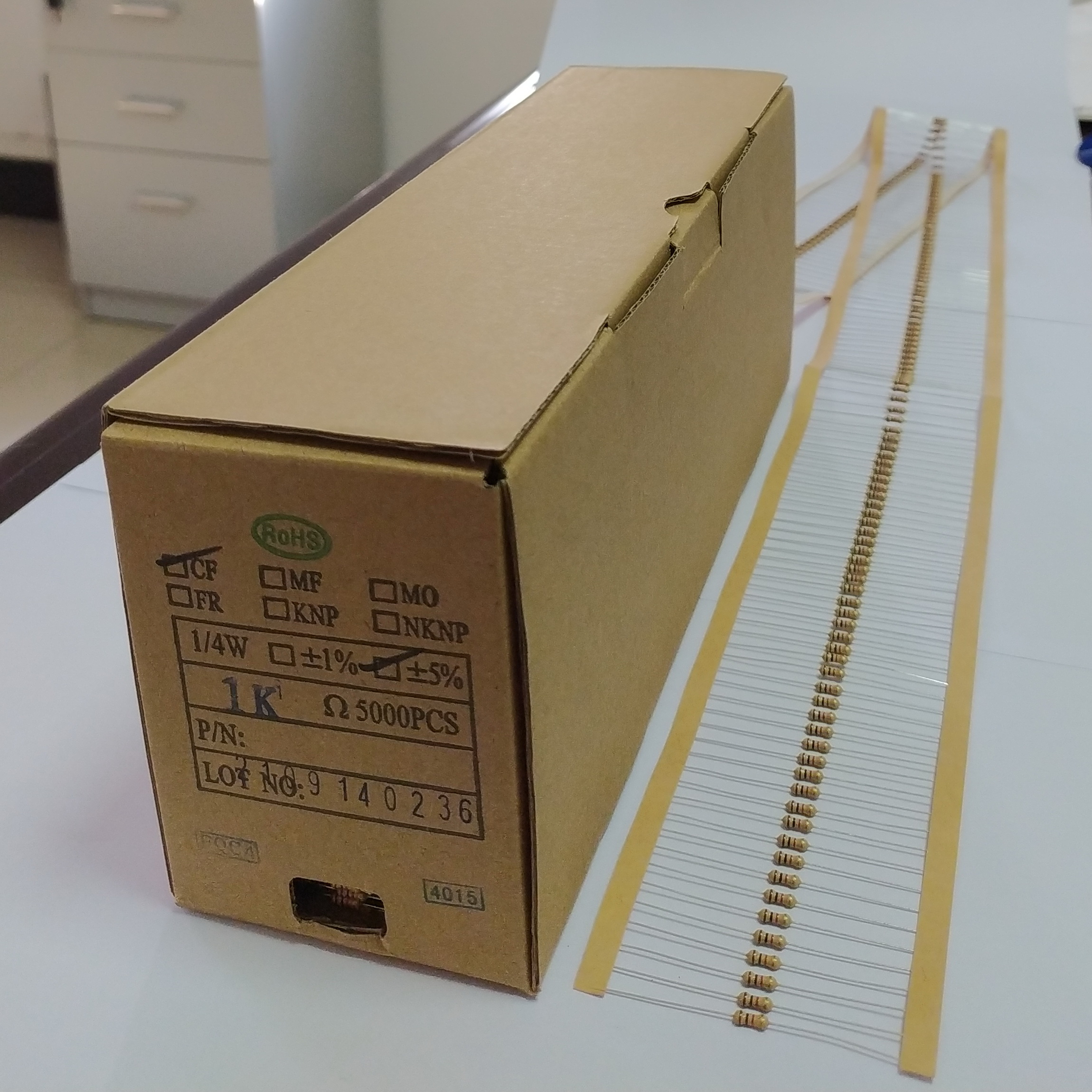wattage 3W through-hole resistors for Computer accessories