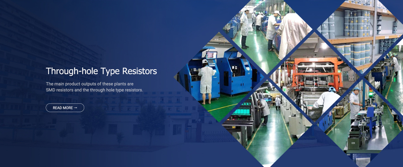 Ceramic Square Blue Metal Glaze Coated Resistor