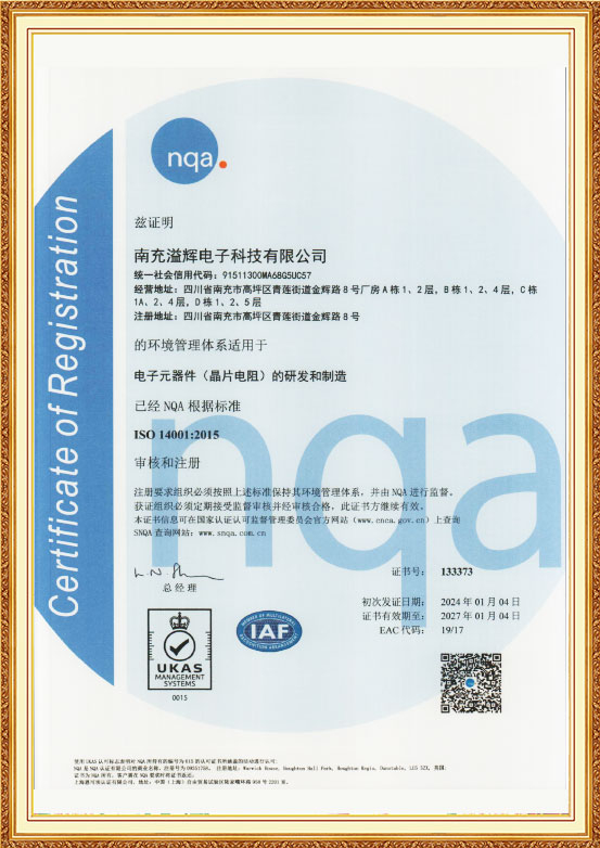 Stabe Metal Metal Film Metal Glaze Coated Resistor