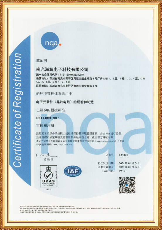 Stabe Metal Metal Film Metal Glaze Coated Resistor