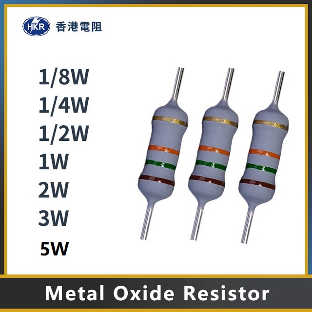 High-power Thin Film Consumer Electronics Metal Oxide Film Resistor